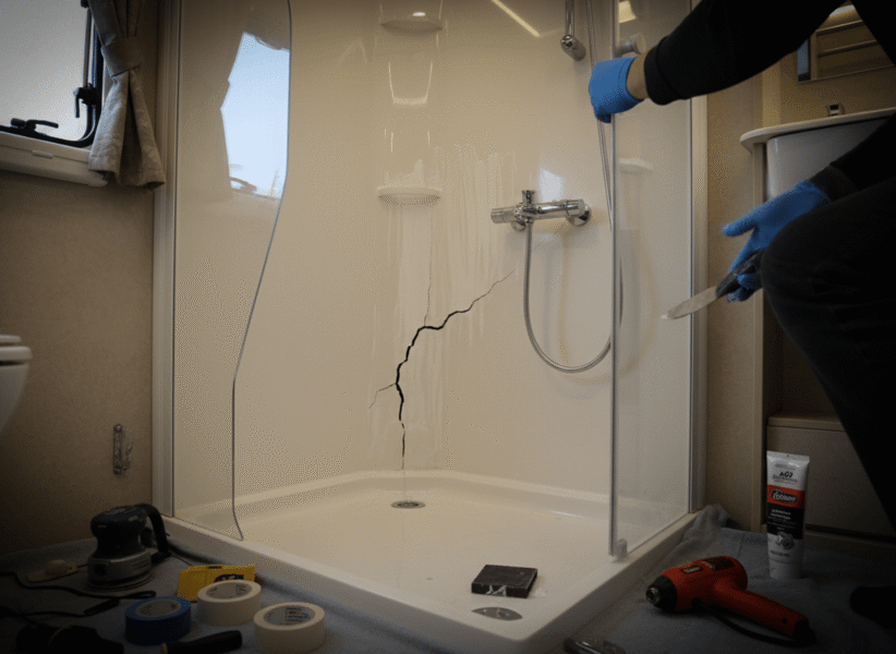 RV Shower Repair